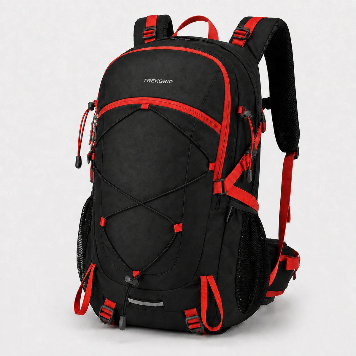 Sac à dos de randonnée TrekGrip 40 L - noir volcan